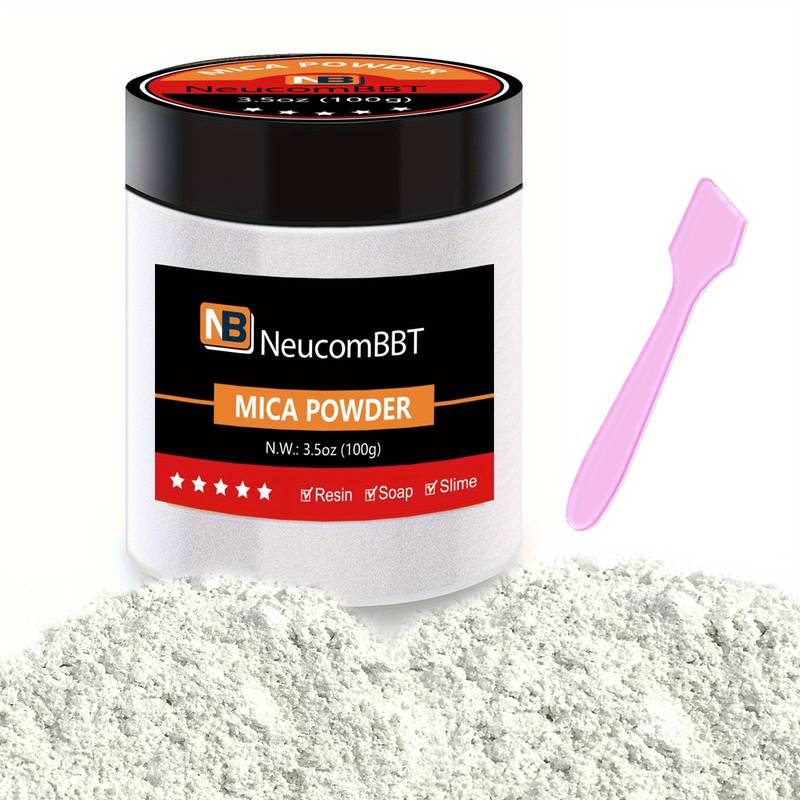 Pearl White Mica Powder For Epoxy Resin . Tone Resin Dye - Temu